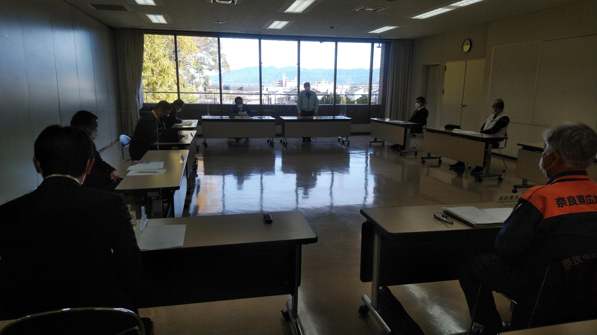 消防委員会開催の様子