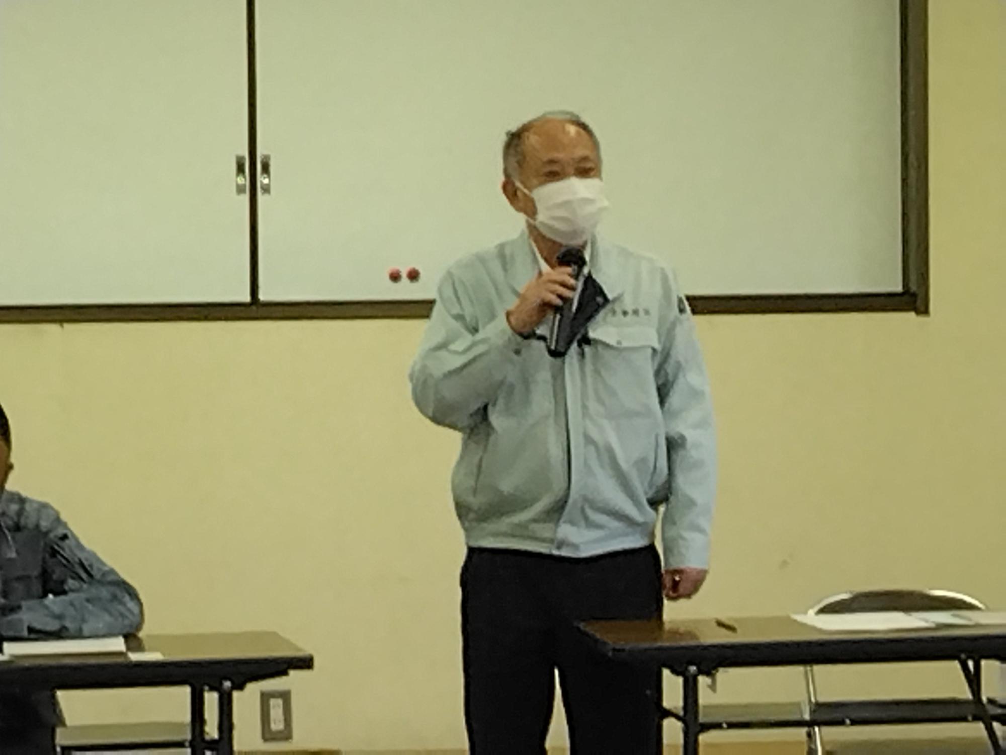 消防委員会で開催する市長