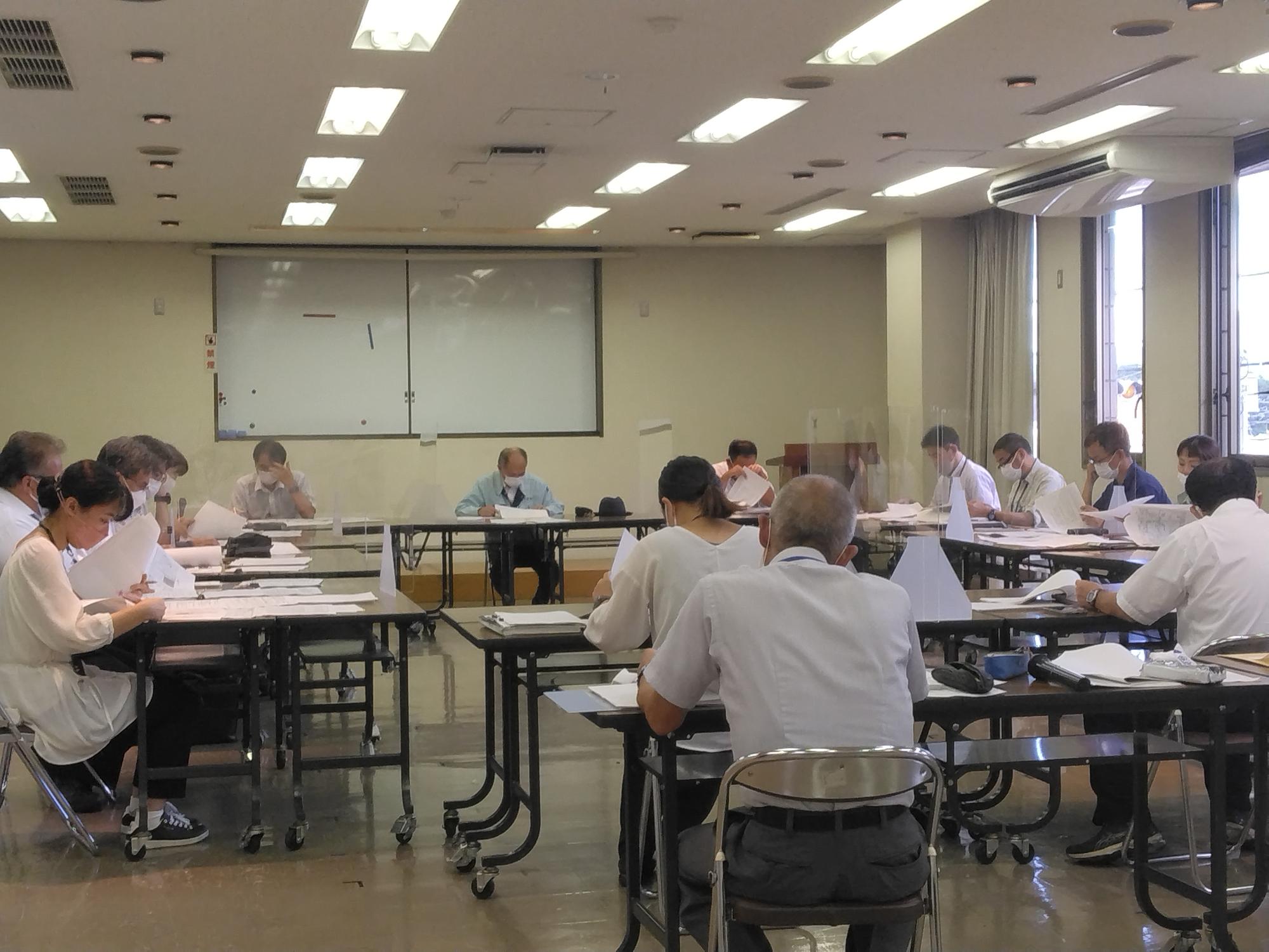 通学路合同安全会議開催の様子