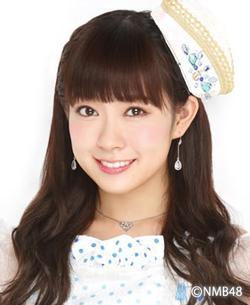 葛城市が観光大使として委嘱している元NMB48の渡辺美優紀さんの写真