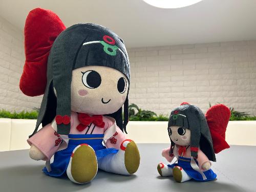 素材♡れんかちゃん 蓮花ちゃんぬいぐるみ販売中！／葛城市