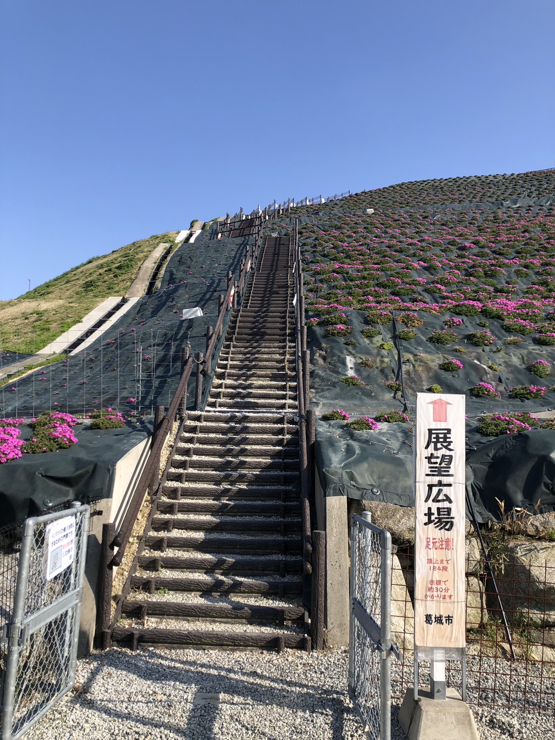 展望広場階段