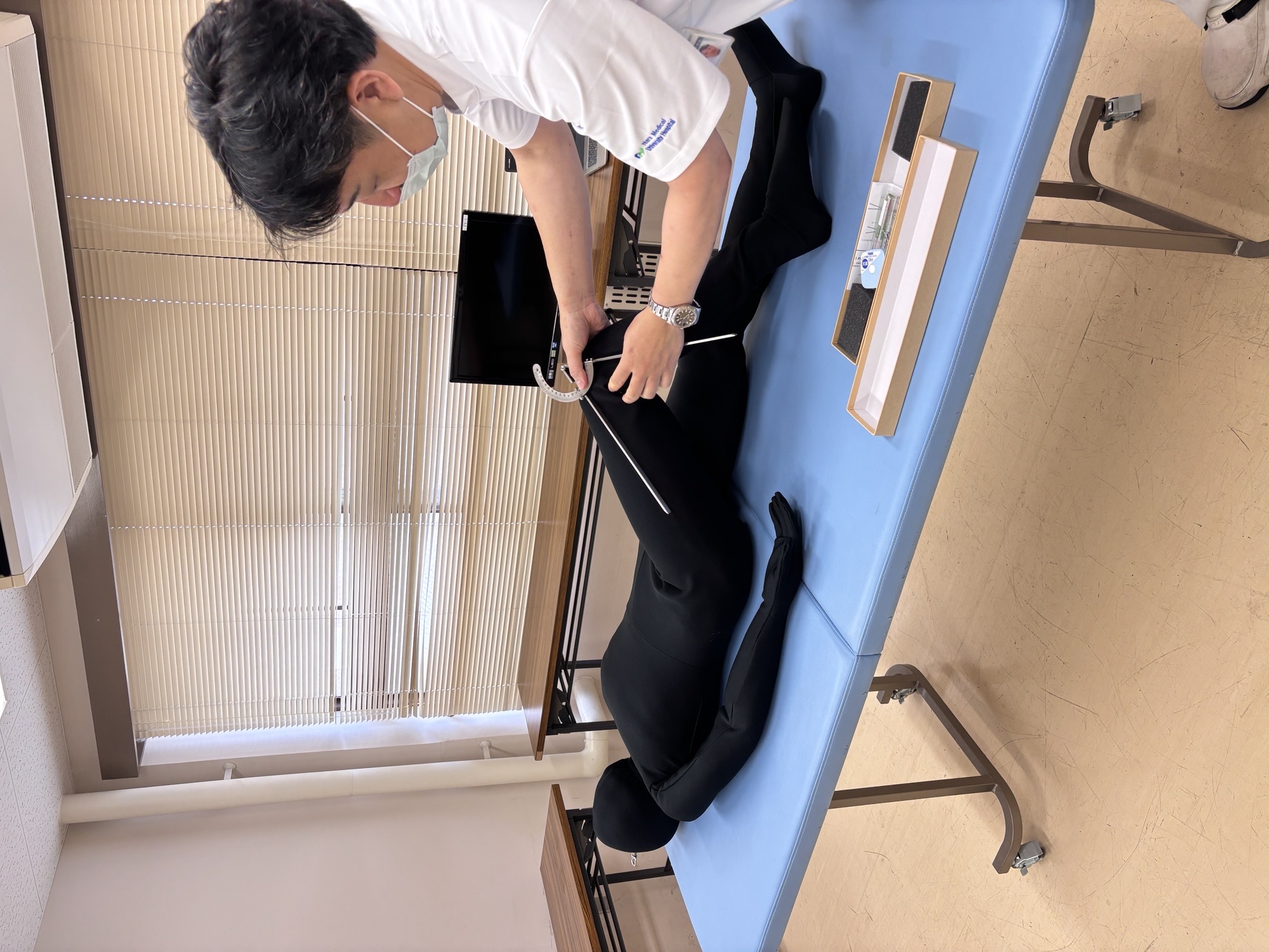 関節の動きの検証