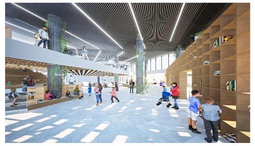 (仮称)當麻複合施設のエントランスイメージ