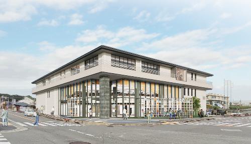 葛城市(仮称)當麻複合施設_イメージ図