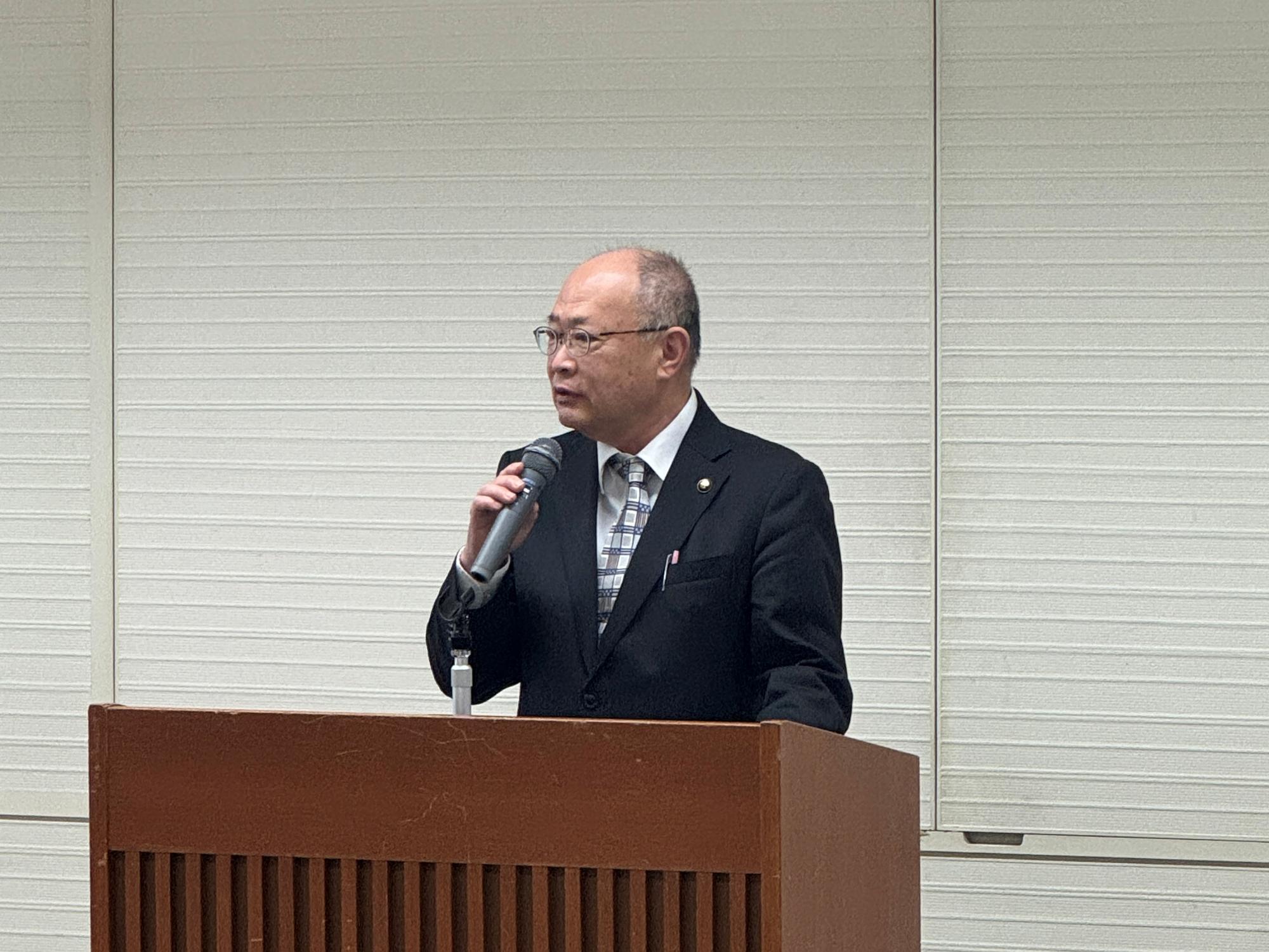 葛城市防災士会総会の様子