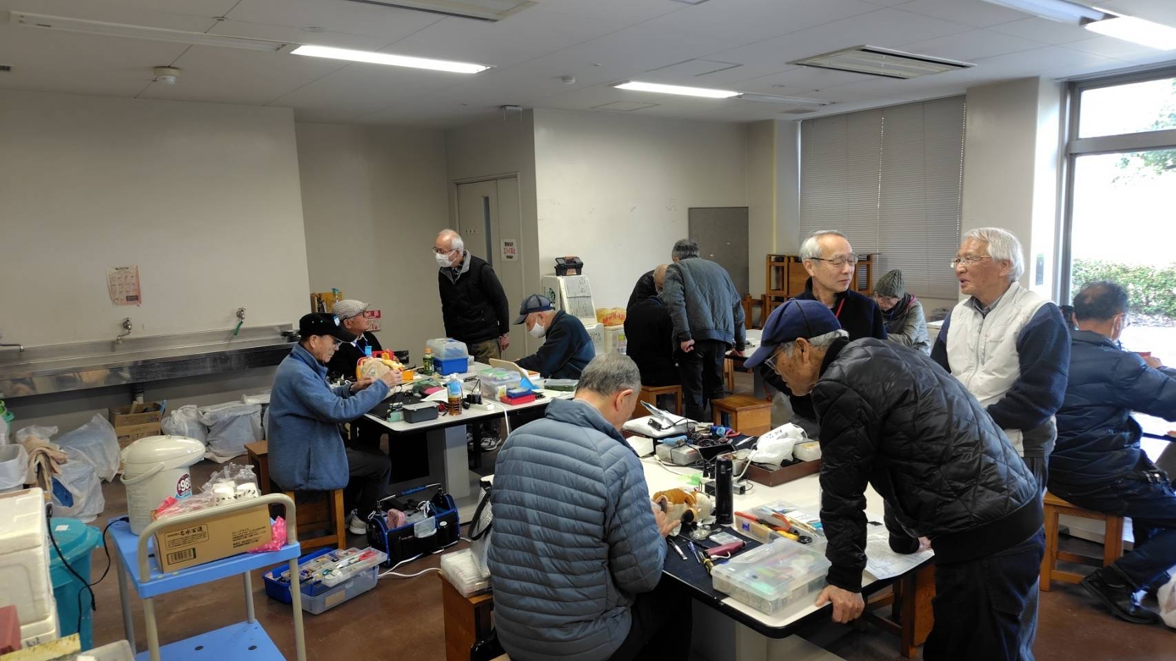 おもちゃ病院の様子