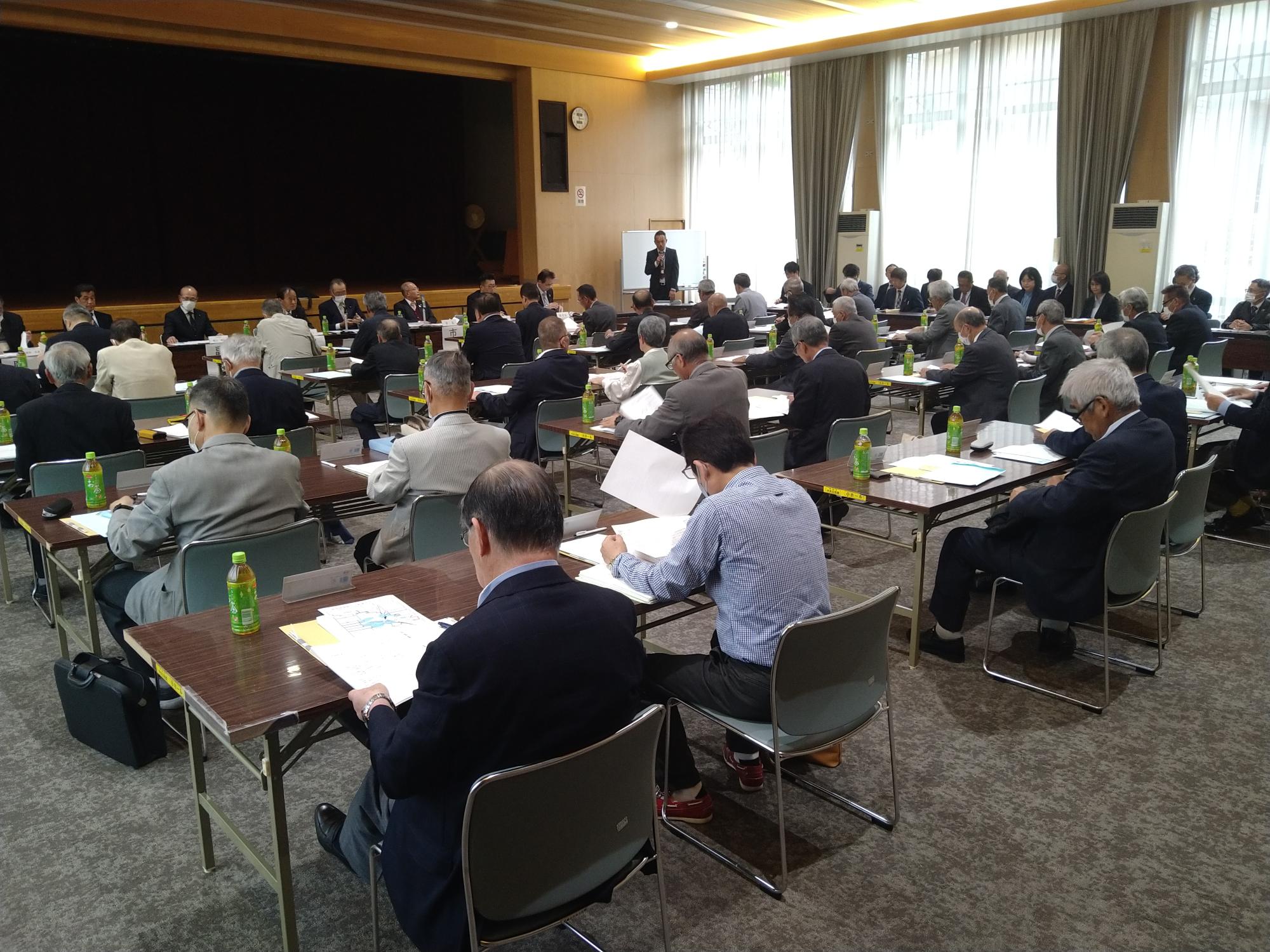 区長会の様子