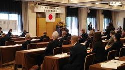 奈良県自治連合会表彰式の様子