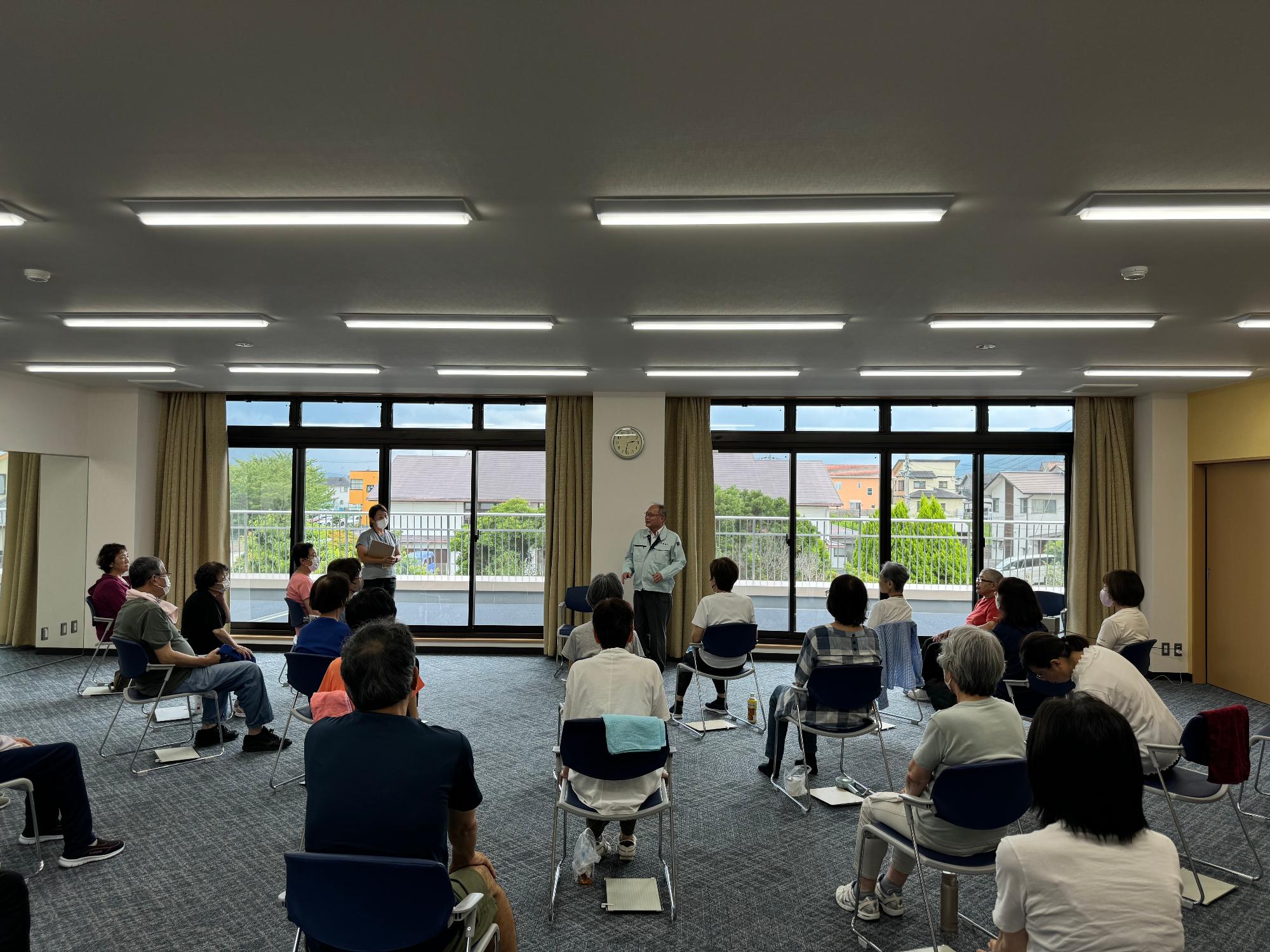 アクティブシニアフィットネス体験会の様子