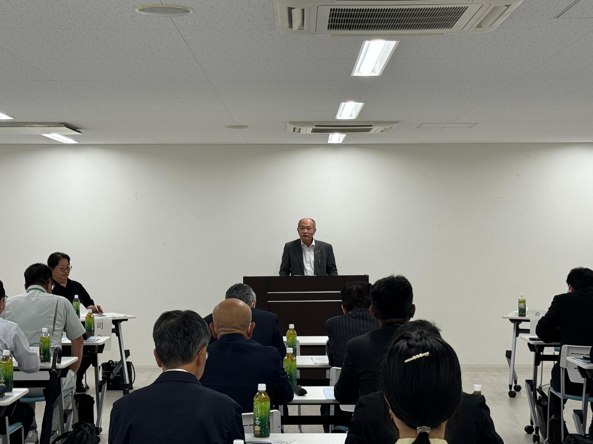奈良県農業推進協議会の様子