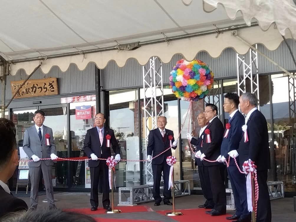 道の駅かつらぎ7周年祭の様子