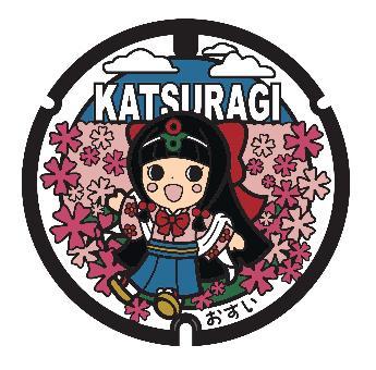 蓮花ちゃんカラーマンホール蓋