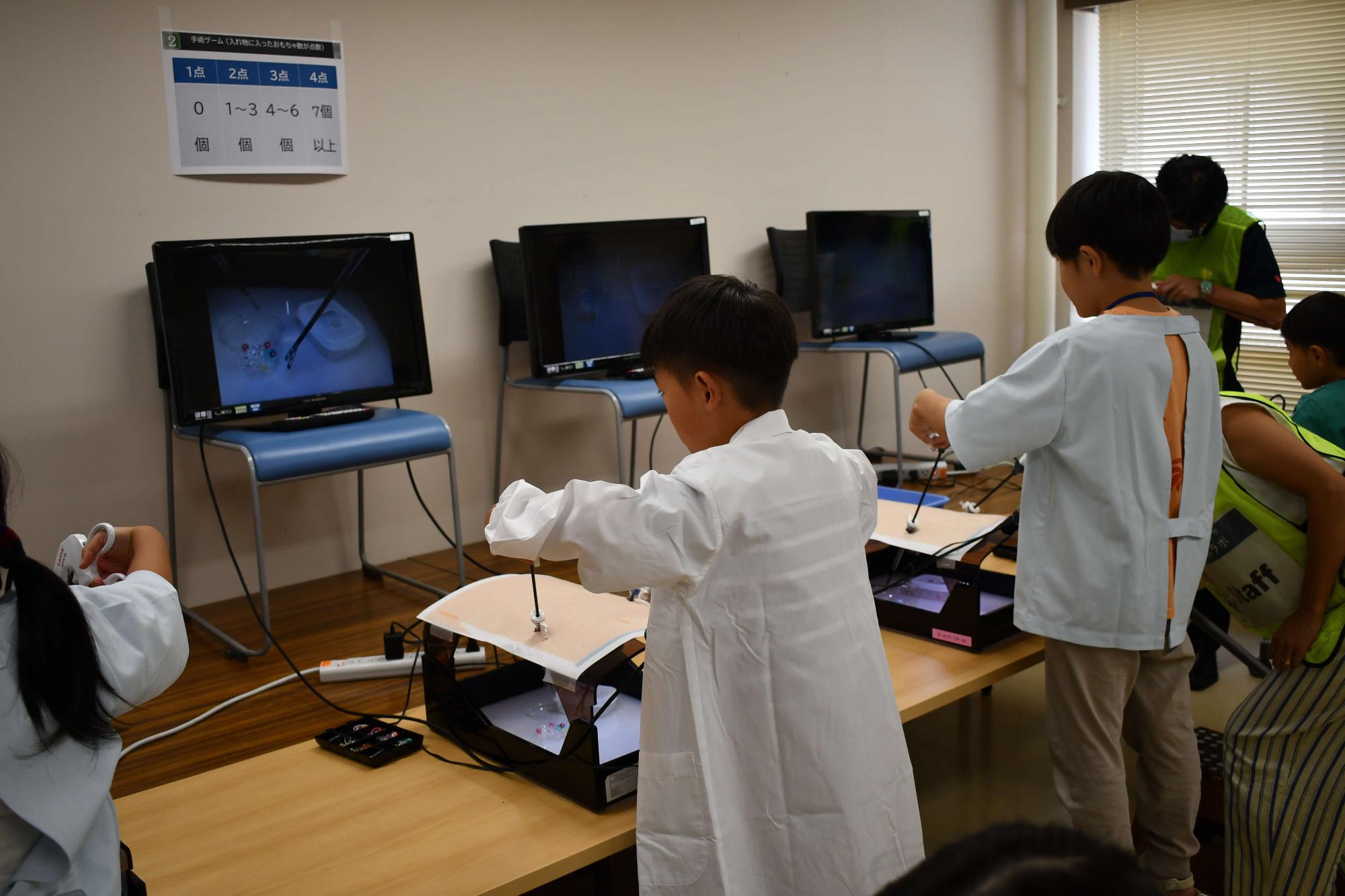 手技の様子