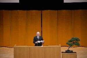 阿古市長　祝辞