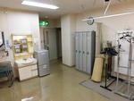 當麻文化会館1階にある楽屋の中を撮影した写真