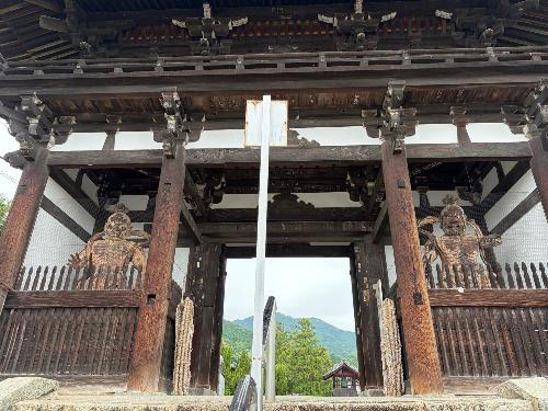 當麻寺金剛力士立像（修理後）