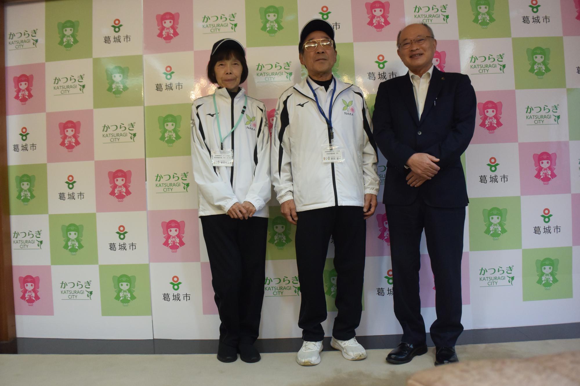 全国大会出場選手激励会（中川古一さん）