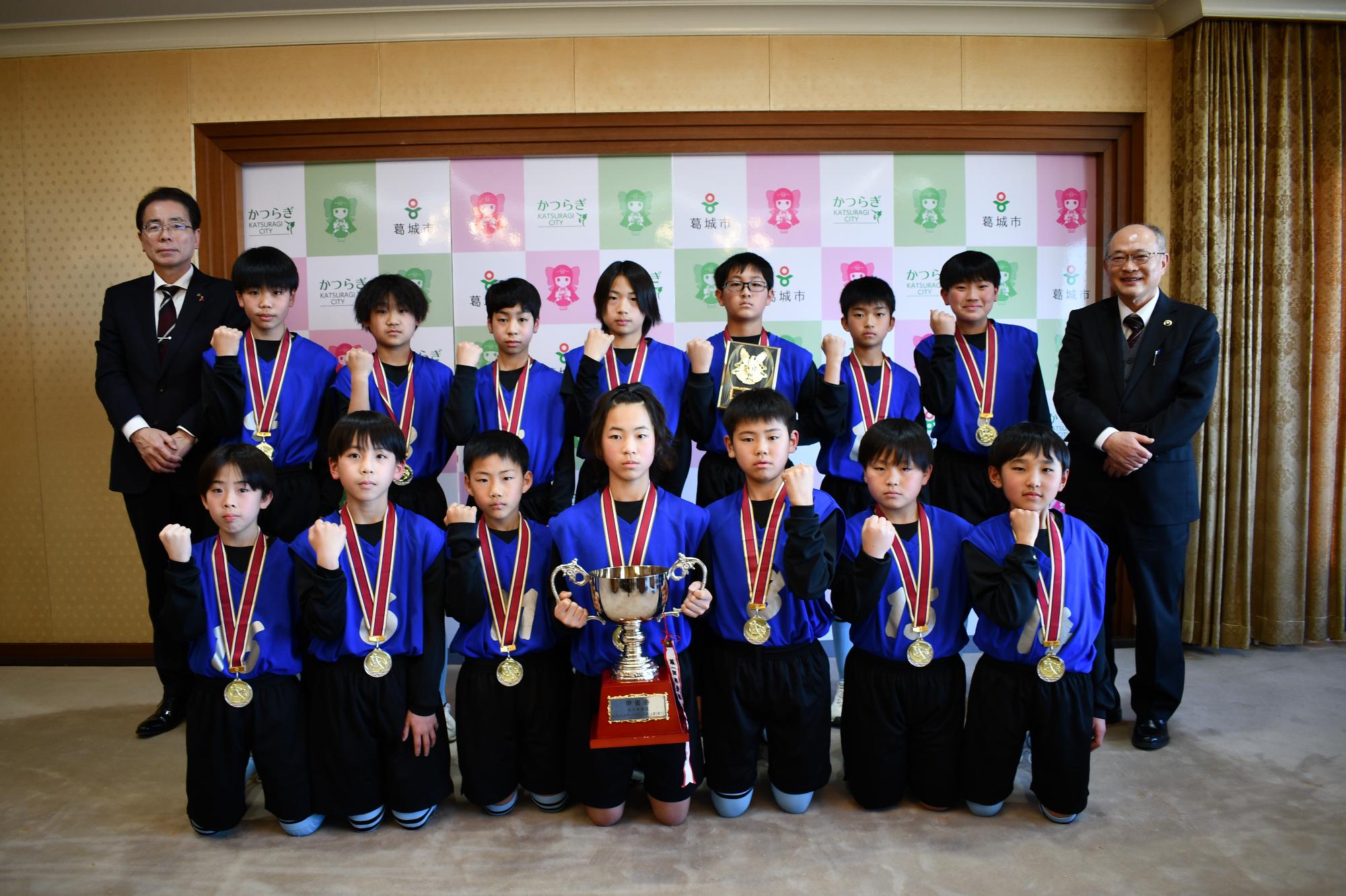 全国大会出場者大会結果報告会の実施（新庄ソルジャーズ）