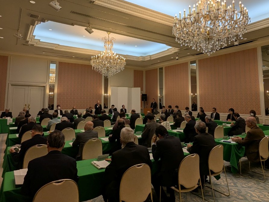 葛城市区長会の様子